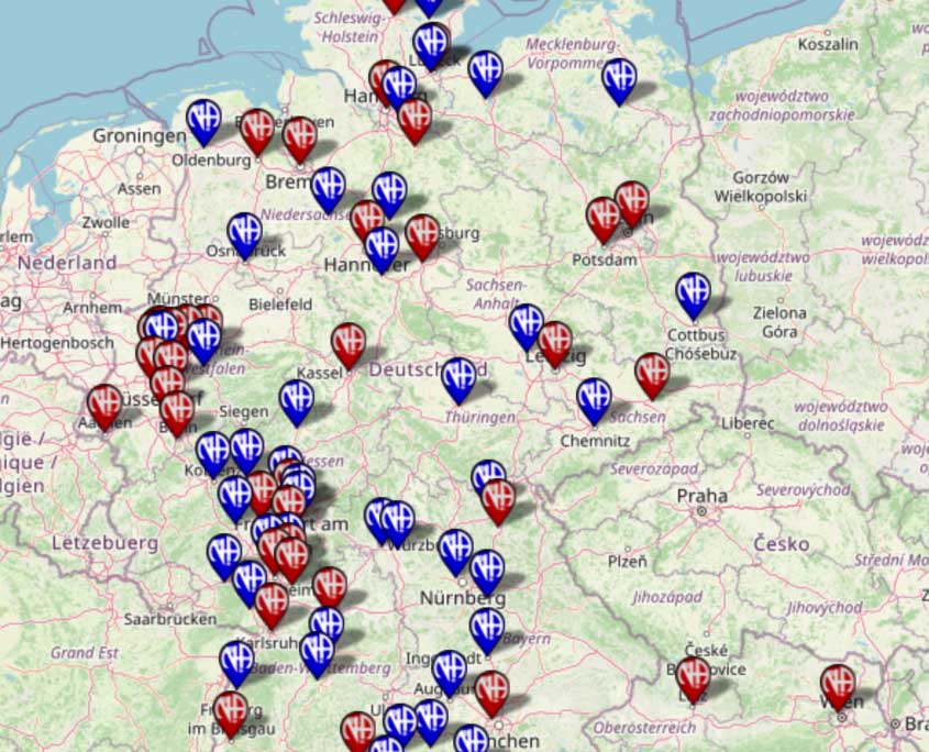 Meetings in Deutschland und Osterreich